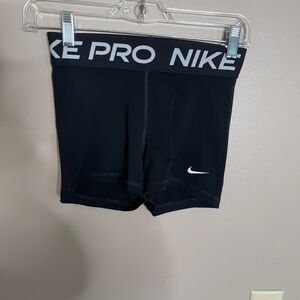 Nike Pro Black Athletic Shorts